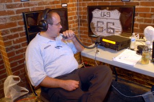 Bill KC9QXO operating for Museums on the Air