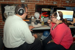 Bill and Terri operating the Museums on the Air event